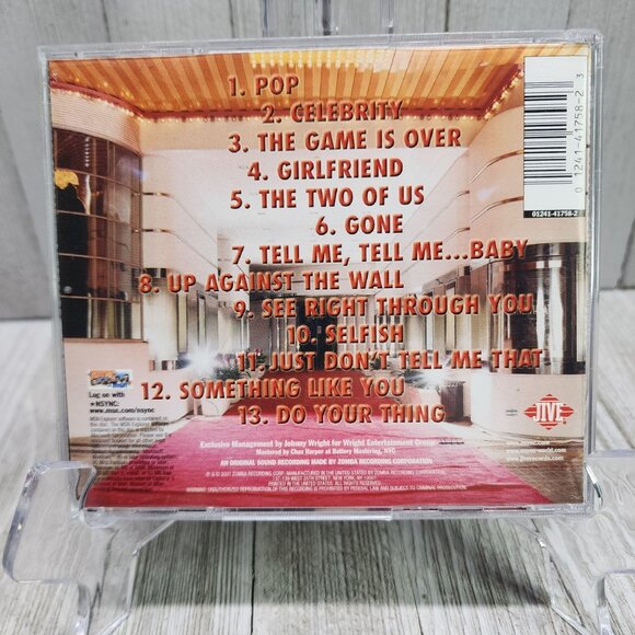 NSYNC : Celebrity - Audio CD 2001- USA Music - Picture 5 of 5